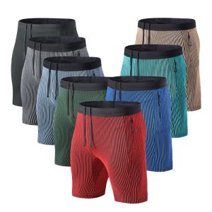 Roupas masculinas ao ar livre correndo shorts bolso ginásio exercício fitness leggings basquete caminhadas trainning esporte futebol compressão roupas 40