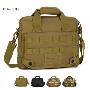 Backpack Camo taktyczne na zewnątrz torba Messenger 10 -calowa tablet laptopa torba wojskowa Molle Camping Waterproof teczka na crossbody