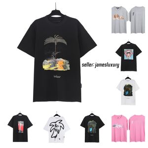 Palm Angel Palm Angles Mens 디자이너 T 셔츠 남자 그래픽 티 셔츠 디자이너 셔츠 디자이너 옷 여성 디자이너 의류 티셔츠 티셔츠 티셔츠 남성 디자이너