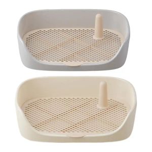 Boxes Dog Litter Box Indoor Outdoor Pee Pad Holder Anti Slide Puppy Potty Tray Cat Pet Training Toilet Litter Box for Small and Mediu