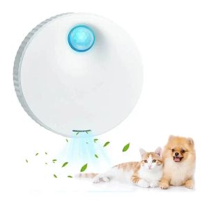 Purificador inteligente de odores para gatos, desodorante automático para caixa de areia de gatos, purificador de ar para cães e gatos, ferramenta de limpeza