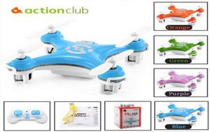 Cheerson RC Drone CX10 Mini Drones 24 GHz 4ch 6Axis Gyro Micro RC Helicopter Remote Control Quadcopter Toy Drone med LED3224338