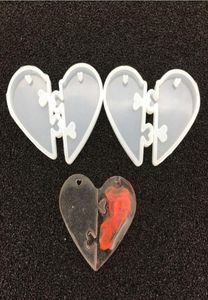 1PC Love locks for lovers Pendant liquid silicone mold DIY resin jewelry mold for epoxy resin uv resin mold8704828