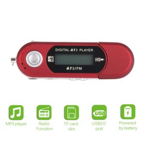 Player USB MP3 Player 3,5mm FM Radio Audio USB Stick Player Modulo Flash Decoder Board Registrazione da 1,3 