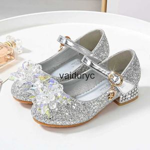 Sandalen Blume ldrens Schuhe Strand Prinzessin Mädchen Für Kinder Glitter Hochzeit Party Infantil Chaussure EnfantH24229