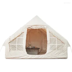 Tents And Shelters Air Tent Inflatable Camping Outdoor For 5-8 Person Wild House Trip Gazebo