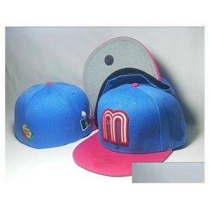 Snapbacks México Equipado Número Futebol Caps Nice Cap Headwears Street Fashion Chapéu Chapéus Treinadores Fan Loja Online Pessoa Dhw10