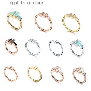 Ringe Designer-Ring für Damen, Goldring, 18 Karat vergoldeter Ring für Damen, Herren-Ehering, Monats-Perlmutt-Ring, Titan-Silber-Roségold, W 240229