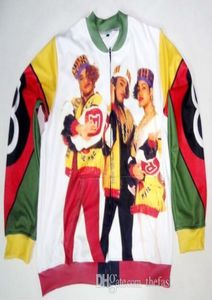 4 Styles Real USA Size Salt N Pepa 8 Ball 3D Sublimation Print custom made zipper up Jacket plus size9826462