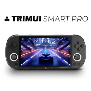 Spelare Trimui Smart Pro OpenSource Handhållen Game Console Retro Arcade HighdeFinition CrossBorder 4.96 -tums spelkonsol