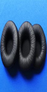 100 Pack 55mm Leatherette Ear Pad Earpads Headset Ersättande öronkuddar Duarabla örnspampskydd 55 cm passform på de flesta headphon7770170