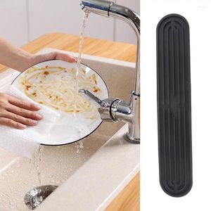 Table Mats Freshness Preserving Countertop Mat Flexible Silicone Drain For Kitchen Sink Protection Pad Anti-slip Dish Drying