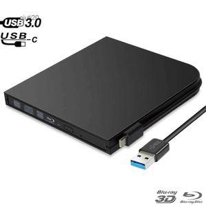 Blu-ray Player BluRay Burner Writer BD-RW USB 3.0 Type C DVD محرك أقراص DVD الخارجية Portatil Blu Ray Player CD/DVD RW Optical Drive لأجهزة الكمبيوتر المحمولة HP PCL2402