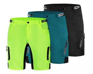 Män cykling shorts reflekterande cykel ridbyxor löst passande shorts8541750