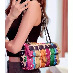 2024 diamante treliça feminina saco carta designer bolsa 3 estilo