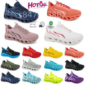 uomo donna scarpe da corsa moda trainer triple nero bianco rosso giallo viola verde blu pesca verde acqua viola arancione rosa chiaro sandali esterni 2024 moda