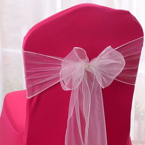 Link For Chair Cover Romantic Beautiful Chiffon Lace Real Picture Chair Sashes Colorful Wedding Supplies