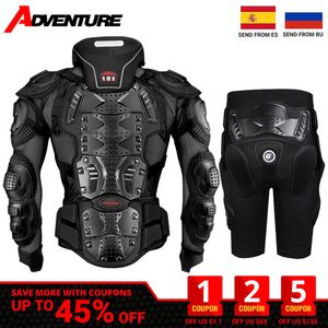 Armadura de motocicleta Proteção Corporal Jaqueta de Motocicleta Homens Protetor de Corpo de Moto Equitação Motocross Corrida Armadura À Prova D 'Água Tamanho S-5XL 240227