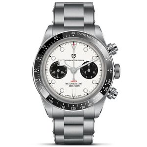 Pagani Design Mens Watches Chronograph Panda Retro Sport Luxury Quartz Watch for Men Sapphire 10bar Waterproof Wrist Watch 240220