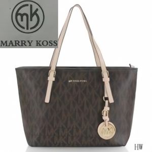 Sacola Designer Bolsa Moda Feminina Bolsa De Couro De Alta Qualidade Casual Grande Capacidade Mãe Saco De Compras MARRY KOSS MK Designer De Luxo