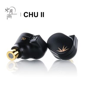 Cuffie moondrop chu ii driver dinamico auricolare auricolare auricolari ad alte prestazioni IEM 0,78 mm Cavo staccabile Affiolo cablato