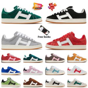 Low Top Fashion Designer 00s 00 Casual Shoes Suede Upper Premium Leather Platform Bad Bunny Cream White Black Vegan Pink Green Women Mens Sneakers Trainers