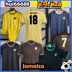 23 24 2025 Jamaika Fußballtrikots Fußballnationalmannschaft Retro 1998 Home Away 23/24 /25Home Away Bailey ANTONIO REID Nicholson LOWE MORRISON PINNOCK Herrengröße Neues Shirt
