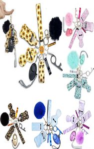 10 set Safety Self Defense Keychain Set for Women Girl Personal Alarm Mini Product Multi Genshin Impact Accessories Emo Christmas7264182