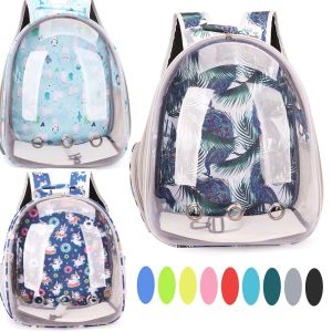 Strollers 36Colors Carrier for Cat Puppy Breathable Portable Pet Bag Stroller Carrying Backpack Transparent Space Backpack Travel Products