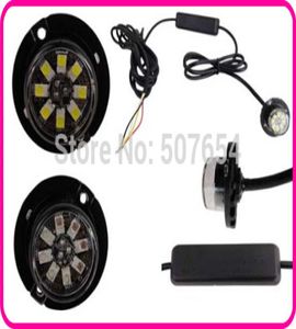 8W LED-Auto-Hideaway-Lichter, Grill-Blitzlichter, Warnlichter, Notlicht, wasserdicht4194299