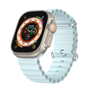 Apple Watch1-8はIWATCH8 ULTRAデュアルバックルマリンシリコンストラップAW-マリンストラップシリコンアップルウォッチシリーズ1〜8世代ウルトラ38/40/41/42/44/45/49mm