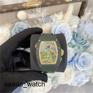 ZF Richarsmilles Factory Swiss Watch Tourbillon Automatyczny ruch wykonał zegarki 99 Niewykorzystane RM3701 Limited edycja 30 zegarków kobiet z kompletnym