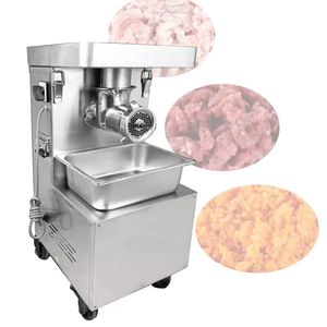 Commercial Meat Grinder Stainless Steel Electric Sausage Filling Machine Automatic Meat Puree Machine