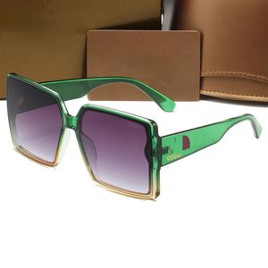 Designer Shades Occhiali da sole Moda Occhiali da sole arcobaleno Vetro da sole Stampa Goggle Adumbral 6 Occhiali da vista con opzione colore