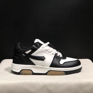 Nya designerskor män ur kontoret sneaker mens sneakers kvinnor plattform casual sko offess vit grå 30 mm låg topp läder kvinnor lyx utomhus sporttränare