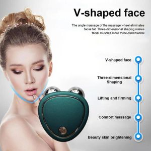 Device EMS Face Lifting Machine Facial Massager Microcurrent Roller Skin Tightening Rejuvenation Beauty Charging Facial Anti Wrinkle