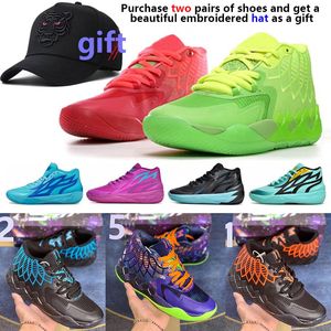 Designer MB01 Basketballschuhe Outdoor Rick Morty Purple Cat Galaxy Herren 1 Sportschuhe Trainingschuhe Beige Queens nicht von hier aus Frauen Sport Laufschuhe