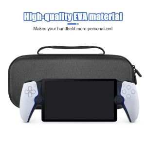 Väskor Nytt EVA -lagringsväska Fall för PlayStation Portal Portable Game Console Protective Travel Carrying Case för PS Portal