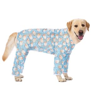 Rompers Big Dog Clothing Labrador Medium and Large Dog Spring and Summer Clothing Dog Sun Protection Clothing Antifat 4 legged