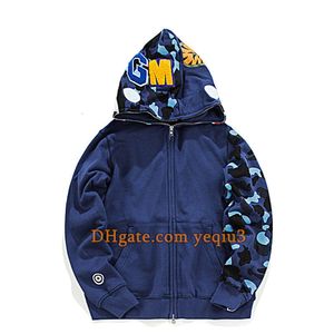 Felpe con cappuccio da uomo Felpa con cappuccio mimetica giacca con zip felpa con cappuccio firmata maglione con cappuccio donna abbigliamento sportivo felpa streetwear taglia asiatica Pullover unisex Design con cerniera completa 34