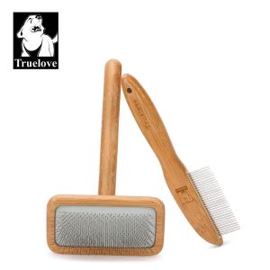 Pentes Truelove Pet Grooming Set Ferramentas Slicker Pente para Gato e Cão Usd Tapetes Emaranhados Adequados para Cabelos Longos Fofos e Encaracolados TLK24131