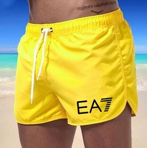 Men's beach shorts Lonsdale printed sports running shorts swimming shorts quick drying sports surfing swimsuit