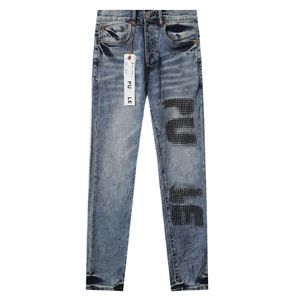 Мужские джинсы, дизайнерские джинсы, мешковатые европейские и американские уличные джинсы, модные облегающие эластичные леггинсы с буквенным принтом, сезонные стили