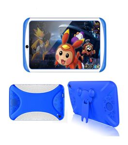 Cute Kids Tablet PC 7 Inch Quad Core children tablet Android 44 Learning Tablet 8GB wifi Children PC for Education Games Colorf7150160