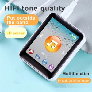 플레이어 MP3 음악 플레이어 외부 재생 Walkman MP4 화면 P4가 포함 된 컴팩트 휴대용 미니 삽입 카드/레코딩/멀티 펀드 오