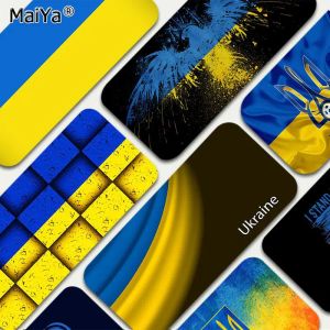 Pads Ukraine Flag Large XXL PC Gaming Mouse Pad Gamer Desk Mats Keyboard Pad Mause Pad Muismat Office Desk Accessories