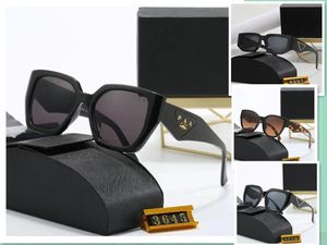 Fashion Designer PDA Sunglasses Classic Eyeglasses Goggle Outdoor Beach Sun Glasses For Man Woman Optional Triangular signature