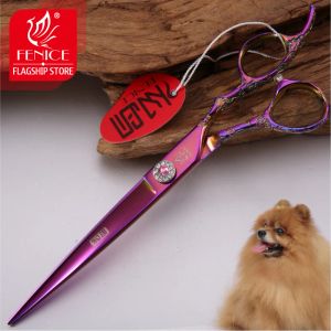 Sax Fenice Professional 7.0 /7.5/8.0 tum Pet Grooming In Dog Hair Trimmers sax Dog Cutting Grooming Shears