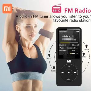 ヘッドフォンxiaomi mp3 mp4プレーヤー16 GBメモリカードポータブルデジタルスクリーンミュージックFMラジオ音声レコードビルドインHDスピーカー写真ビュー