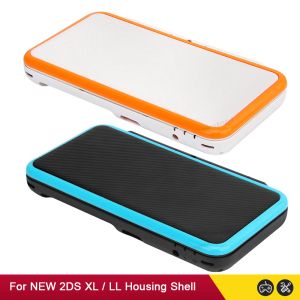 Cases Black White Replacement Full Housing Shell Cover Case For Nintendo NEW 2DS XL LL Game Console Protector Accessories